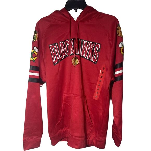 KNIGHTS APPAREL LLC Other - Men's NHL Chicago Blackhawks Hoodie Knights Apparel LLC Red Medium M Authentic